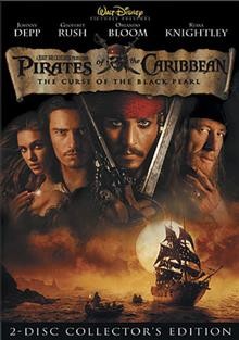 Pirates of the Caribbean : The curse of the Black Pearl / Walt Disney Pictures presents in association with Jerry Bruckheimer Films ; directed by Gore Verbinski ; screenplay by Ted Elliott & Terry Rossio ; screen story by Tedd Elliott ... [et al.] ; produced by Jerry Bruckheimer.
