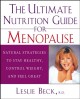 The ultimate nutrition guide for menopause natural strategies to stay healthy, control weight, and feel great  Cover Image