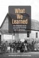 What we learned : two generations reflect on Tsimshian education and the day schools  Cover Image
